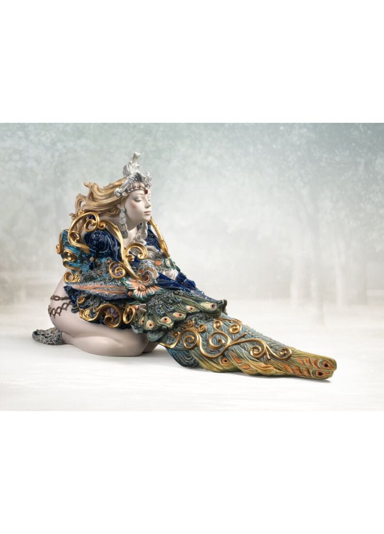 lladro Escultura mujer Belleza alada. Serie limitada 2025