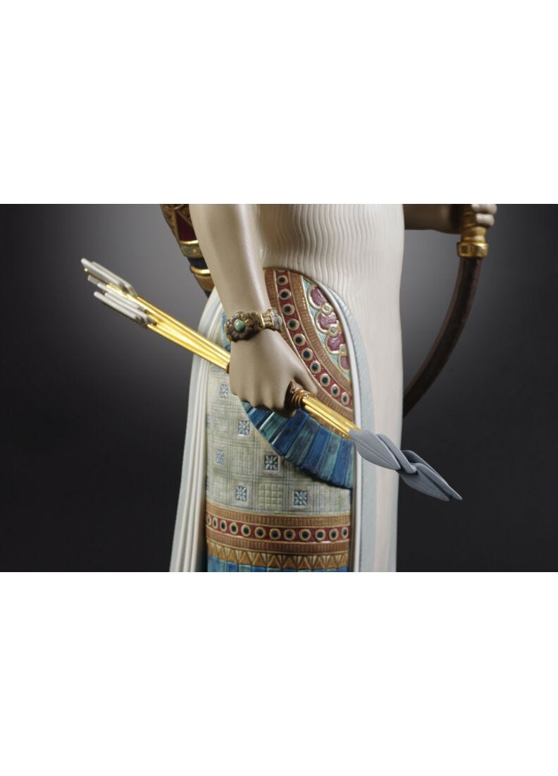 lladro Escultura Arquero Asirio. Serie limitada Venta caliente