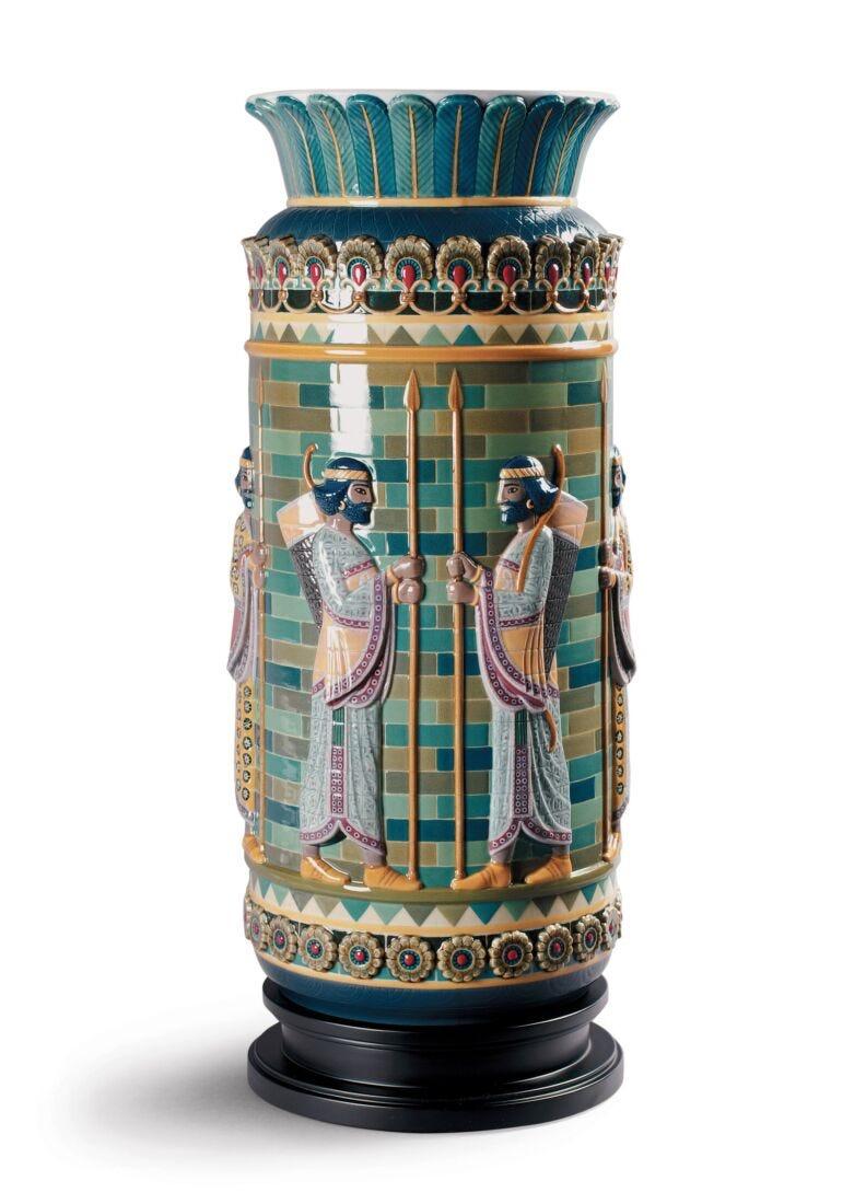 lladro Jarrón Friso de los Arqueros. Serie limitada Gran oferta