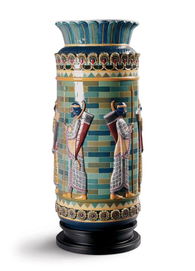 lladro Jarrón Friso de los Arqueros. Serie limitada Gran oferta