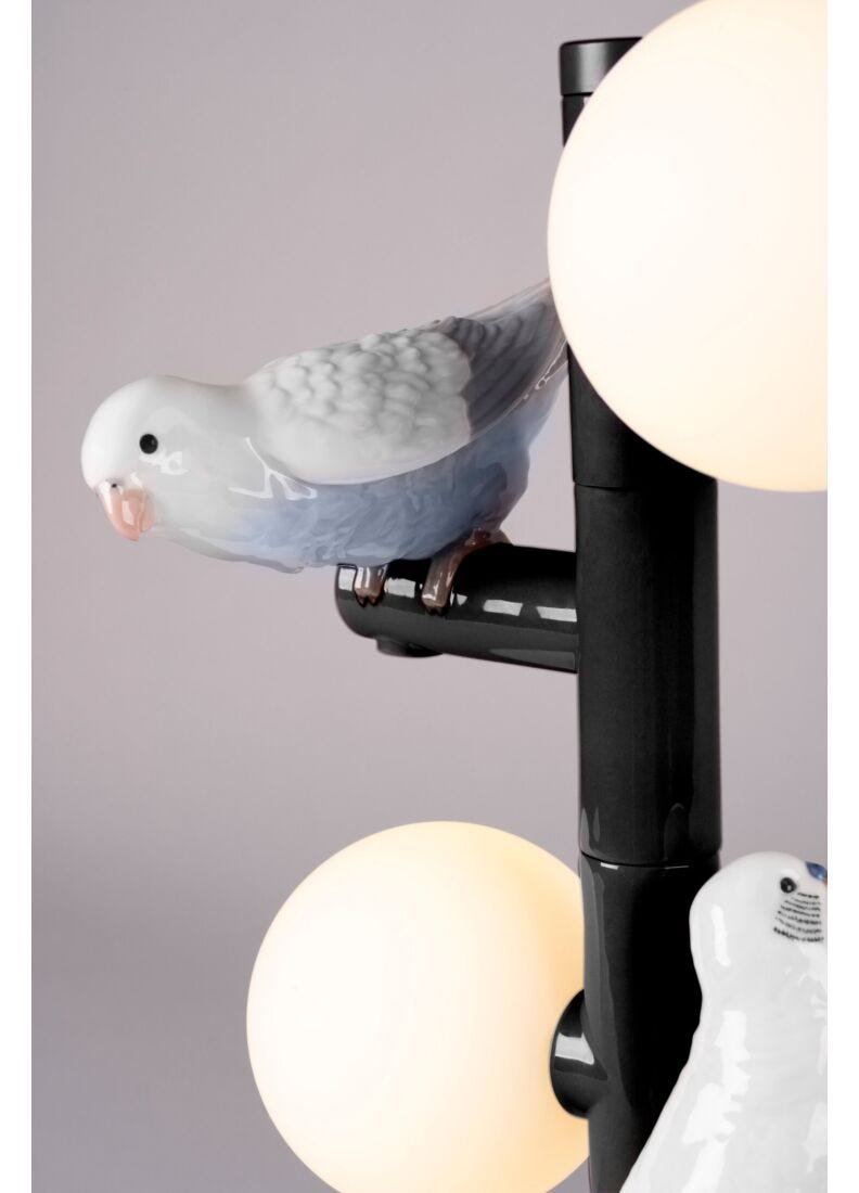 lladro Lámpara de mesa The Parrot Party - negro Promoción por tiempo limitado
