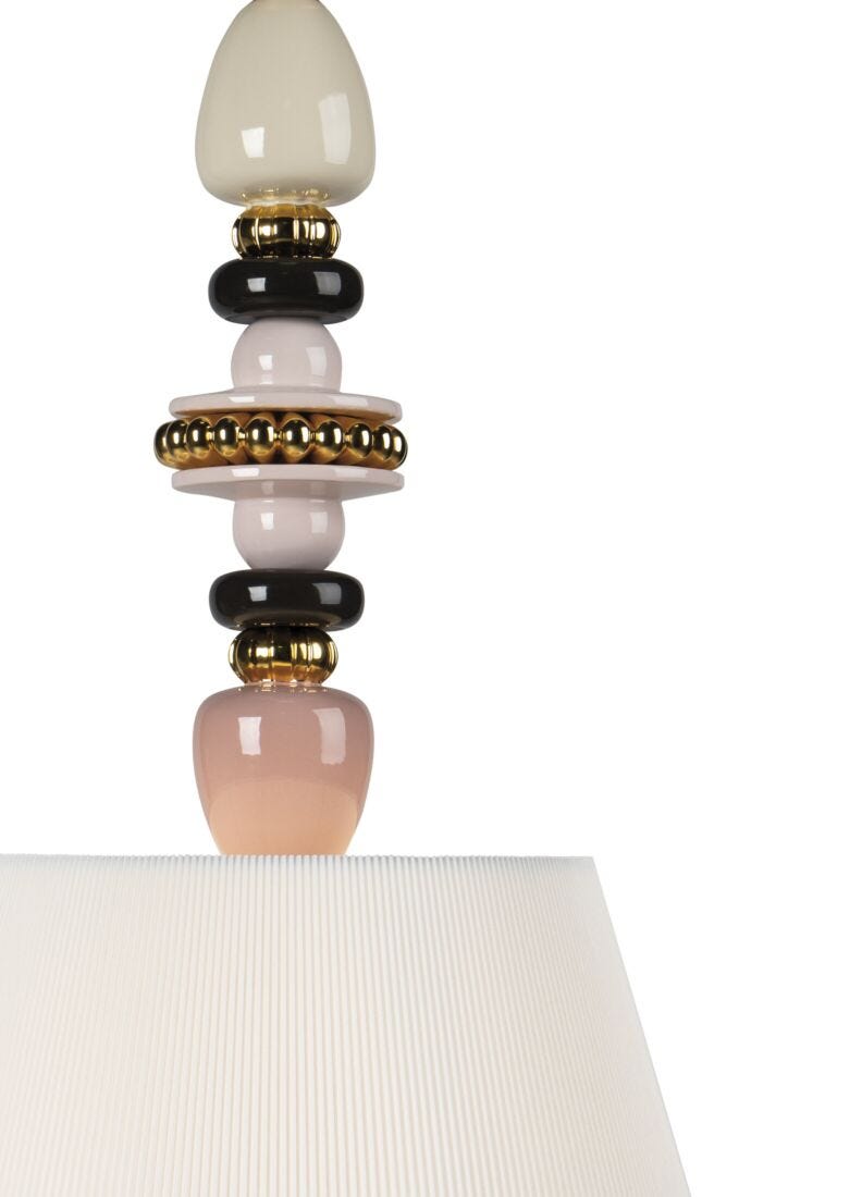 lladro Lámpara de techo Firefly. Rosa y oro. (CE/UK/CCC) Oferta especial de fábrica