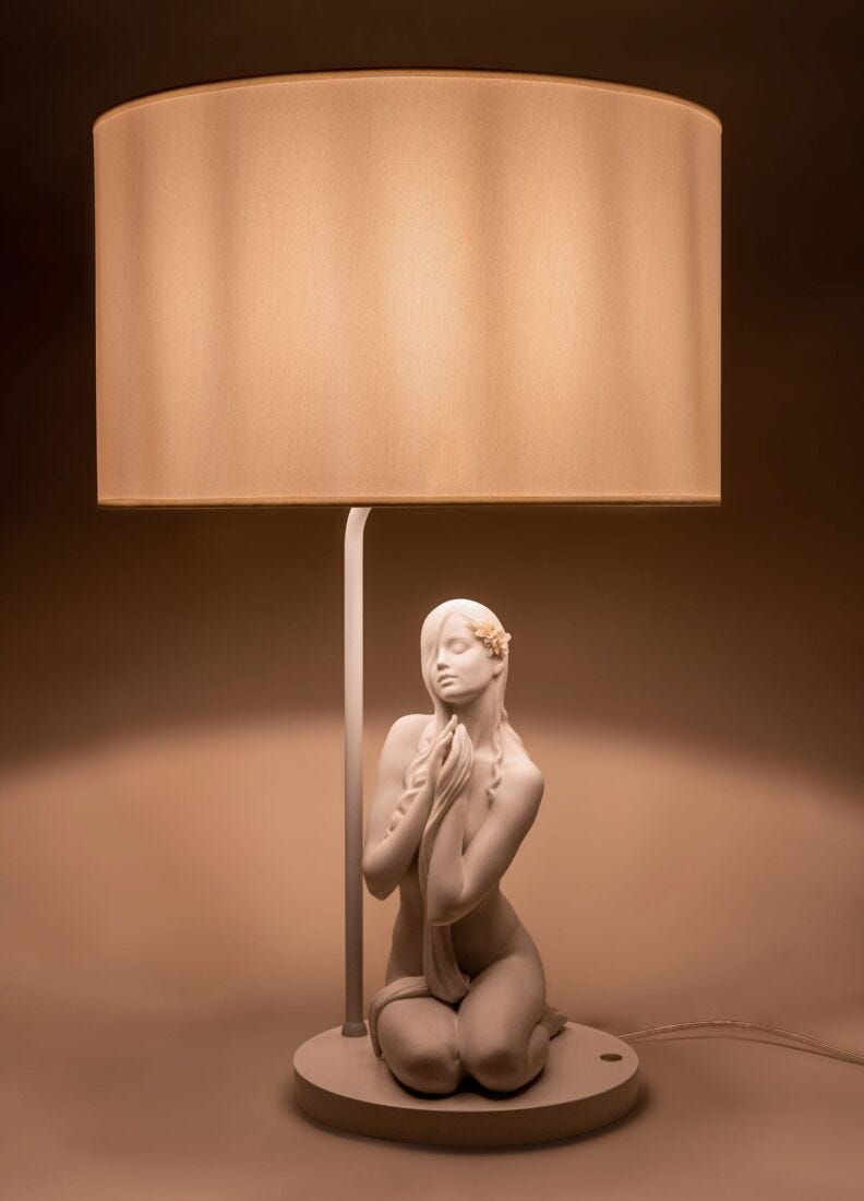 lladro Lámpara de mesa Paz interior (CE) Libre de impuestos