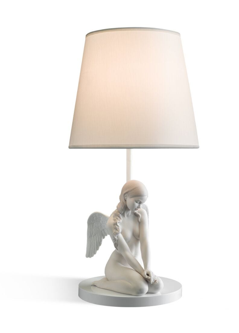 lladro Lámpara de mesa Ángel hermoso (CE) Descuentos del mes