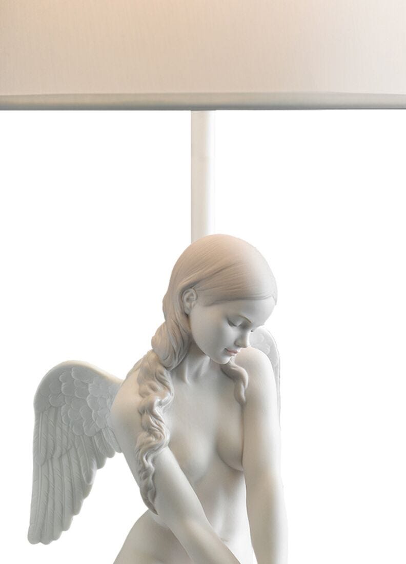 lladro Lámpara de mesa Ángel hermoso (CE) Descuentos del mes