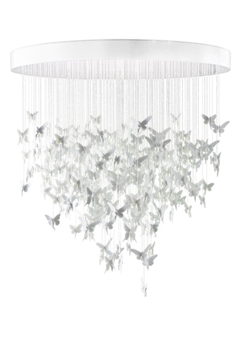 lladro Chandelier Niágara 2 m (CE/UK). Blanco Ofertas de temporada