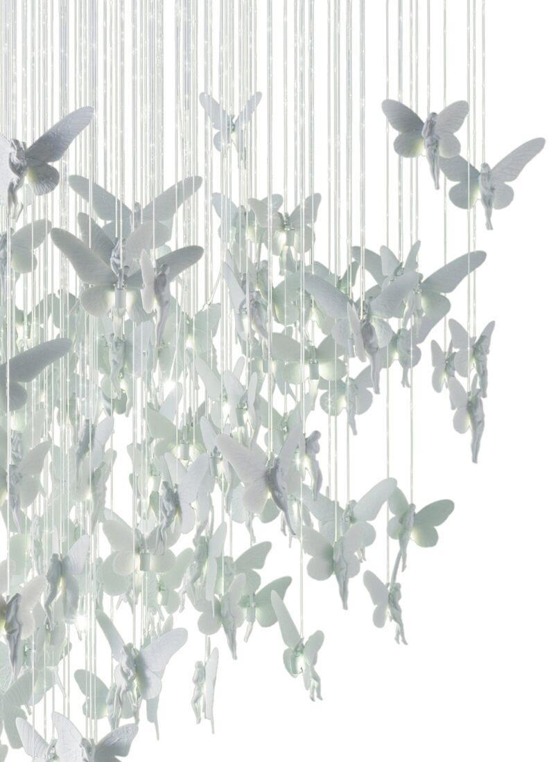 lladro Chandelier Niágara 2 m (CE/UK). Blanco Ofertas de temporada