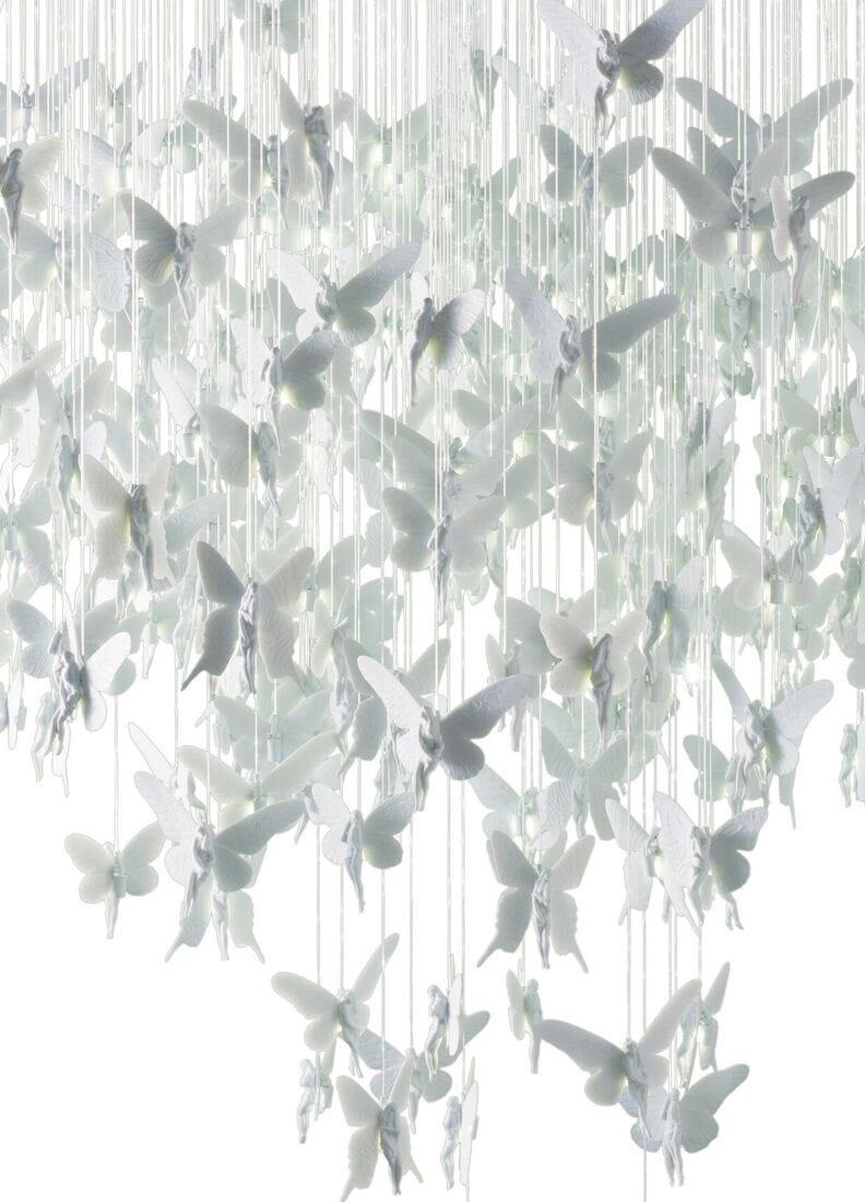 lladro Chandelier Niágara 2 m (CE/UK). Blanco Ofertas de temporada