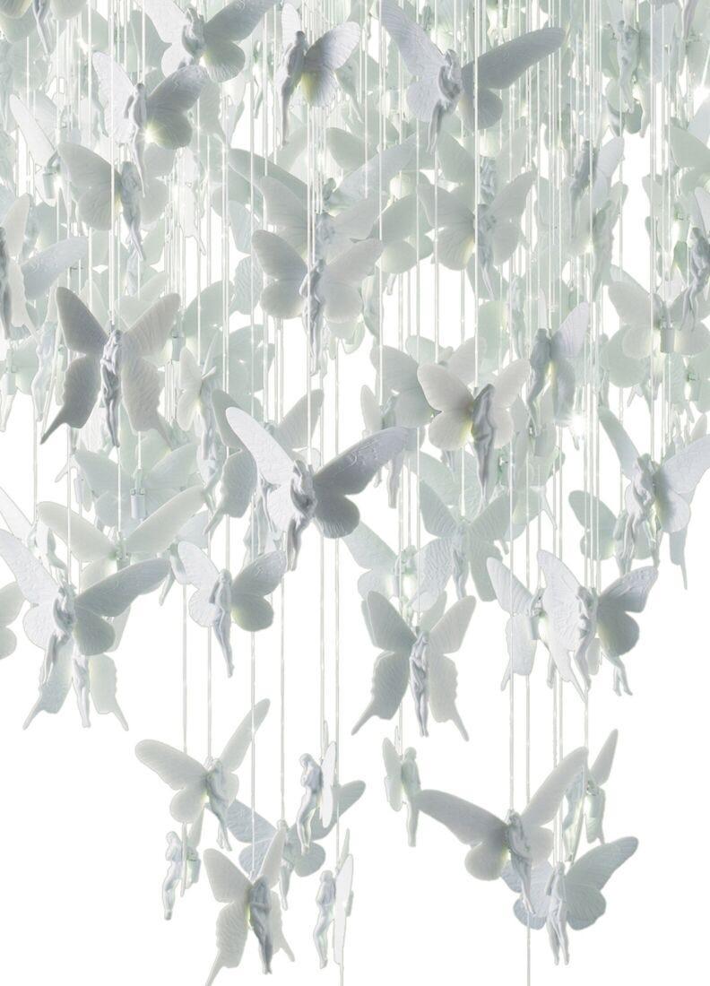 lladro Chandelier Niágara 2 m (CE/UK). Blanco Ofertas de temporada