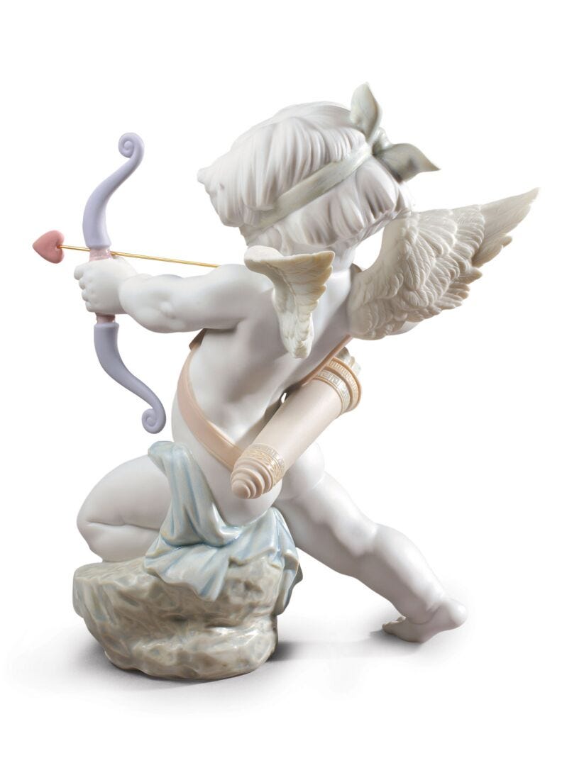lladro Figura ángel cupido Directo al corazón Los más vendidos