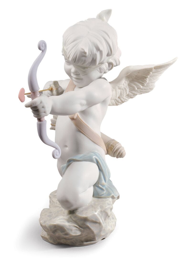lladro Figura ángel cupido Directo al corazón Los más vendidos