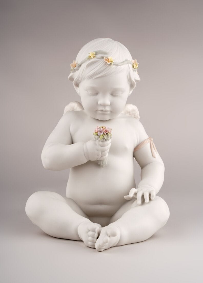 lladro Figura Ángel Celestial Tienda