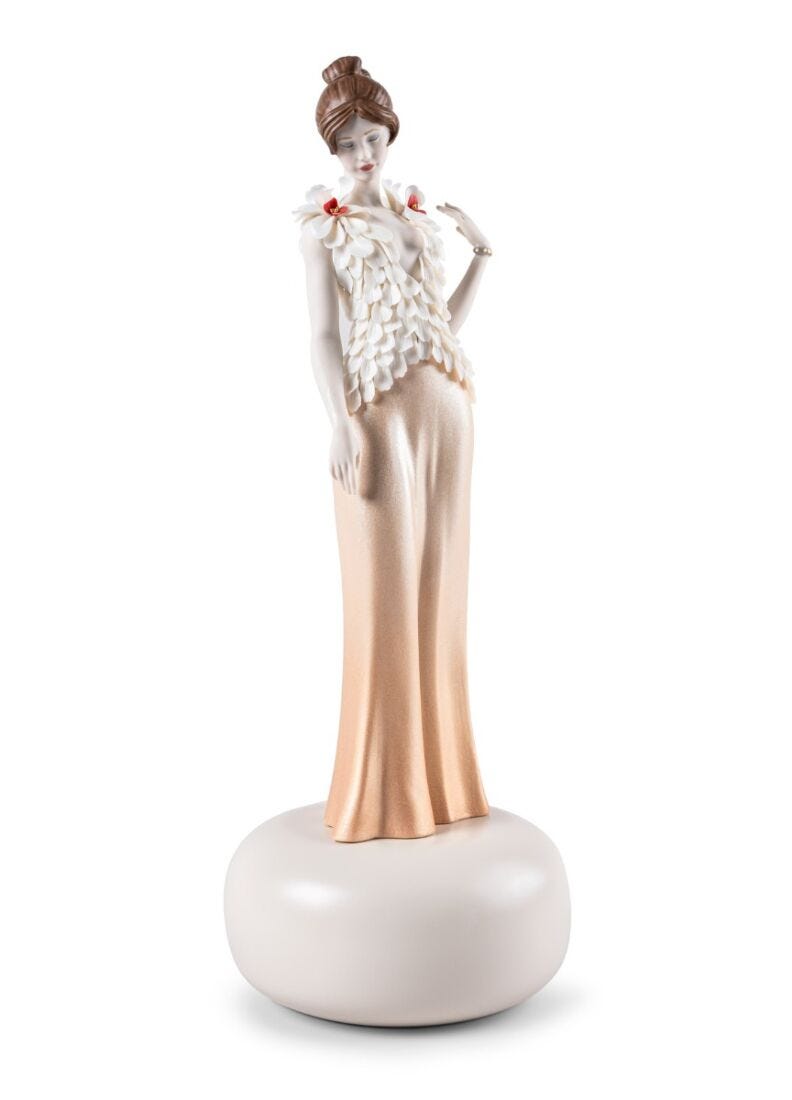 lladro Escultura Bordado exquisito. Serie Limitada