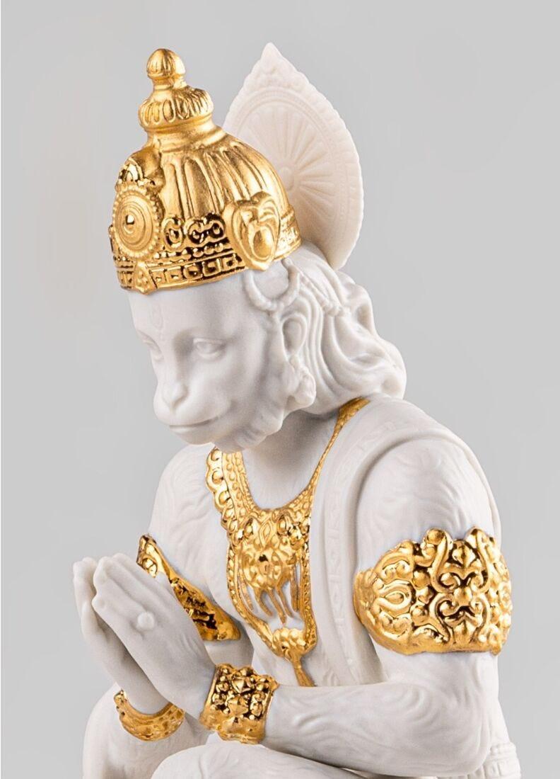 lladro Escultura Hanuman. Lustre oro Promoción trimestral