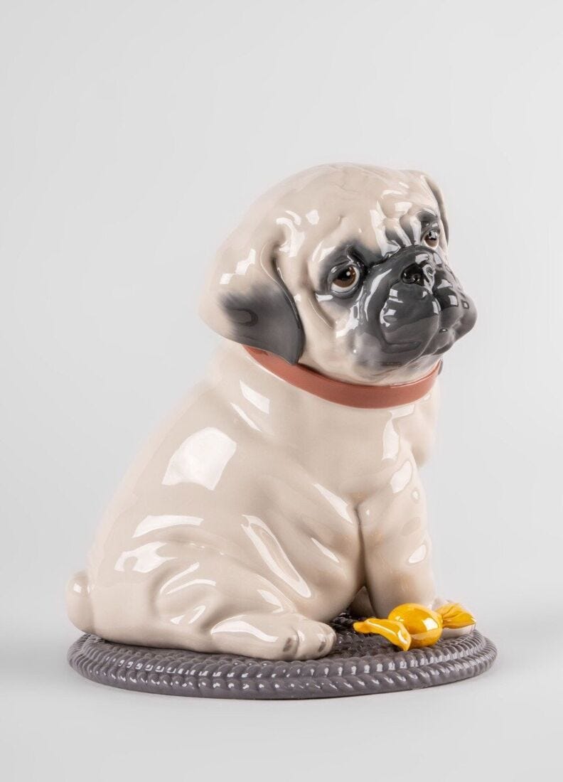 lladro Escultura Puppie Pug Ahorra y exporta