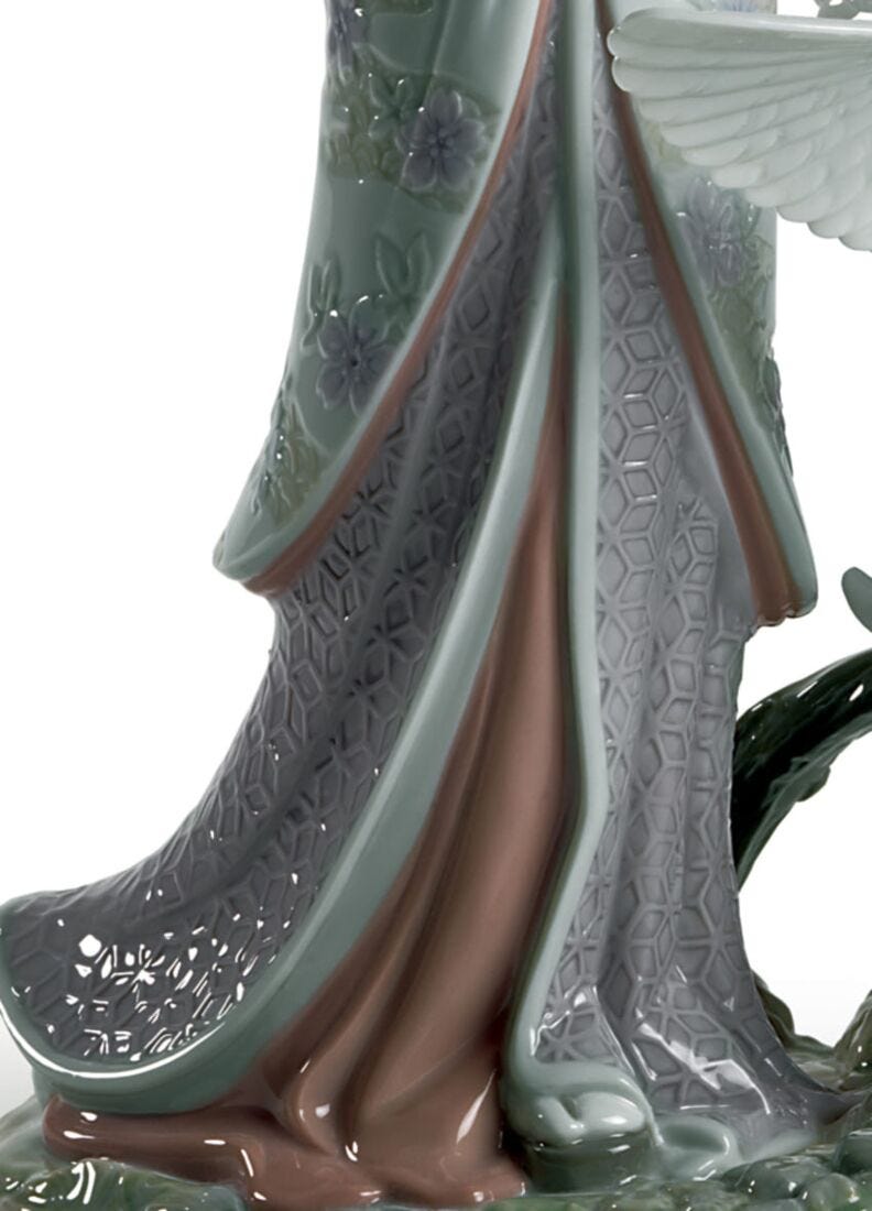 lladro Figura mujer Estampa japonesa En oferta