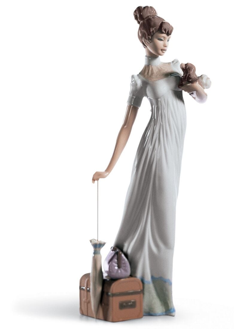 lladro Figura mujer Alta sociedad Libre de impuestos