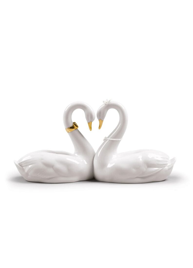 lladro Set Cisnes Corazón Blanco Ofertas de temporada