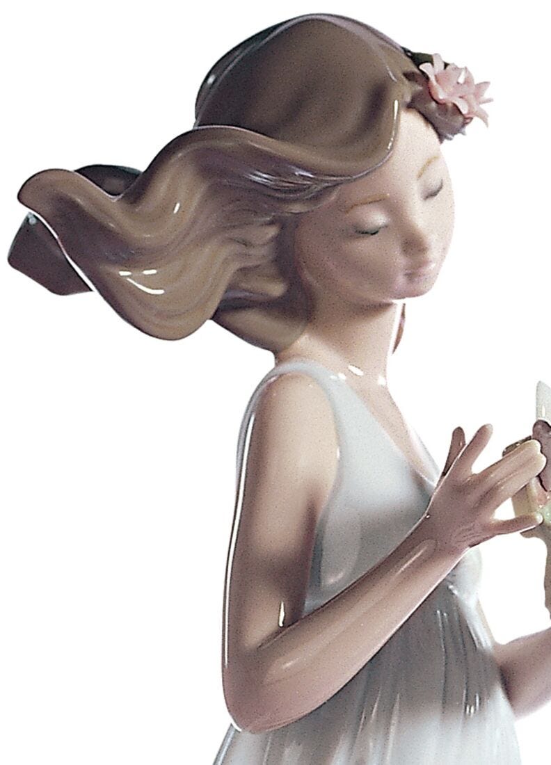 lladro Figura mujer Tesoros del aire Grandes ahorros