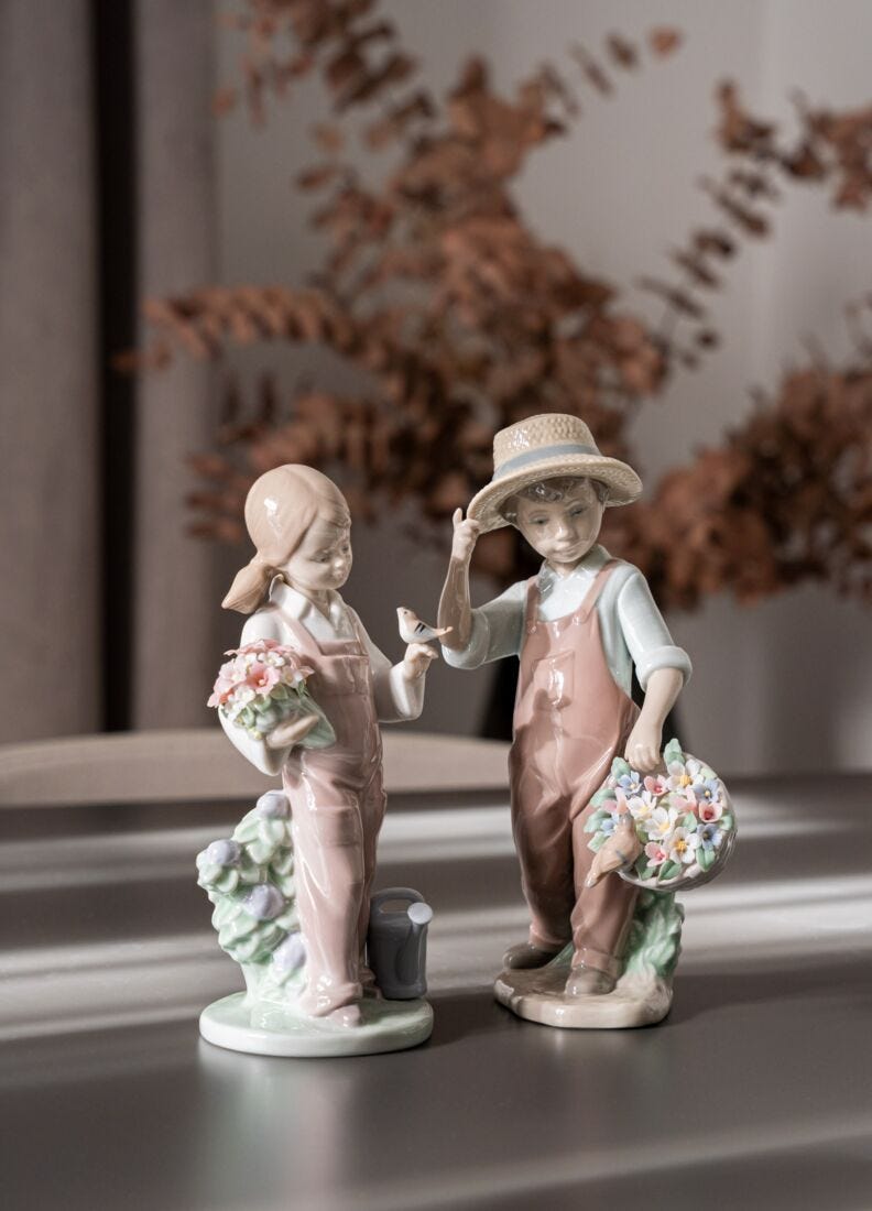 lladro Figura niña Primavera infantil Outlet online