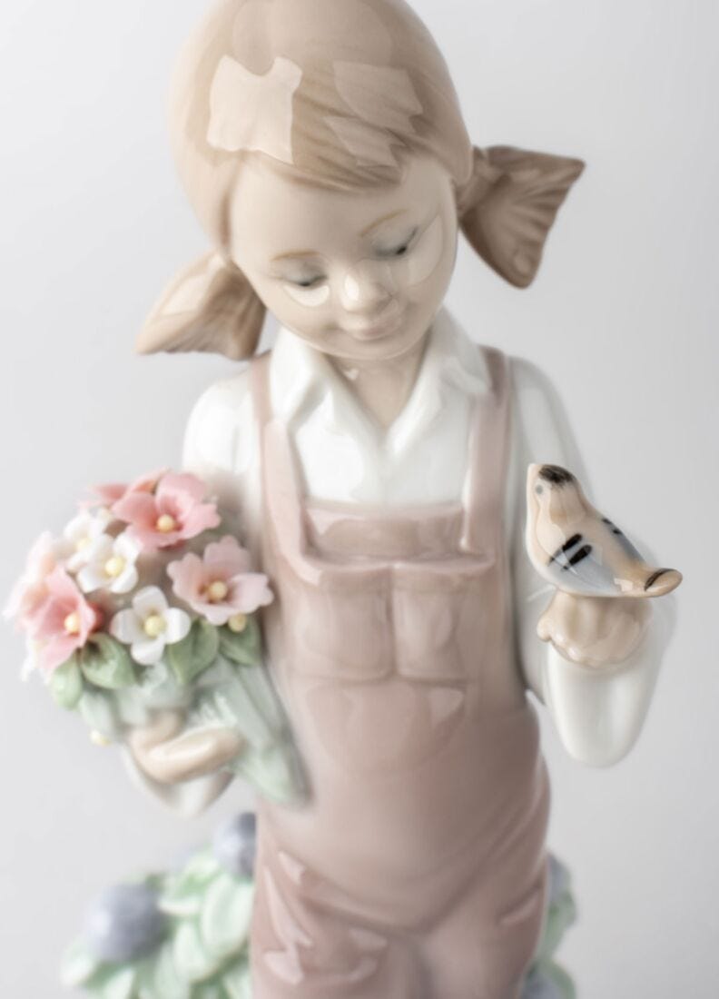 lladro Figura niña Primavera infantil Outlet online