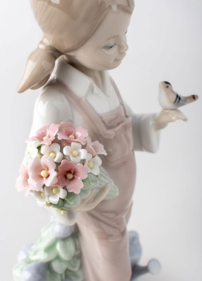 lladro Figura niña Primavera infantil Outlet online