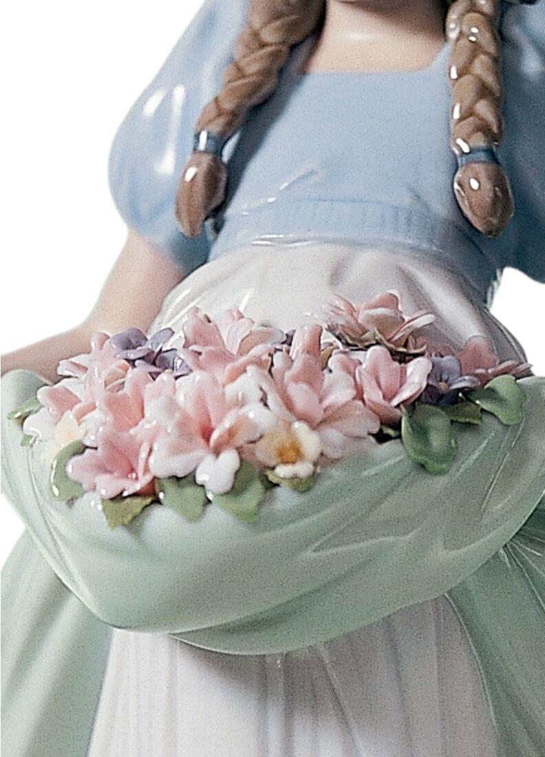 lladro Figura La niña del prado Rebajas