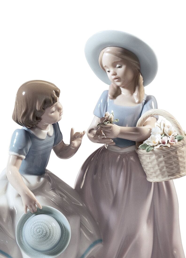 lladro Figura niñas Mi mejor amiga En oferta