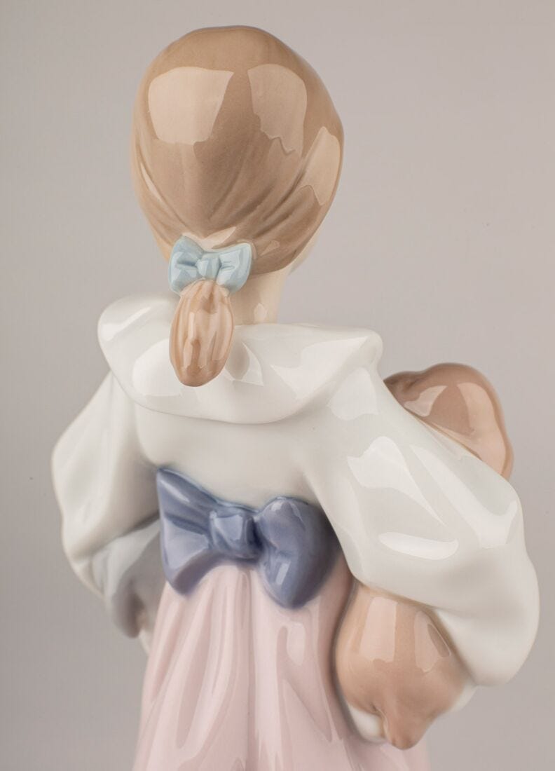 lladro Figura niña A jugar fuera Rebajas de fábrica