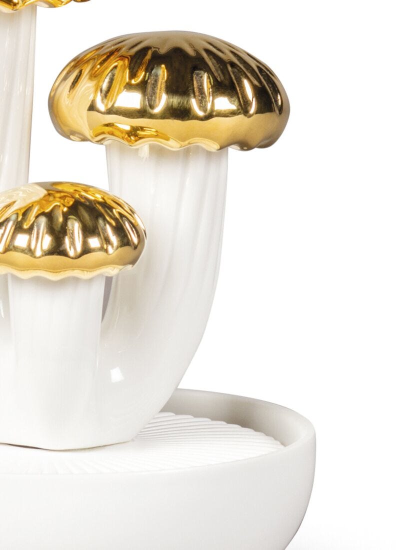 lladro Difusor Boletus 3. Oro. Aroma Jardines de Valencia Solo queda un día