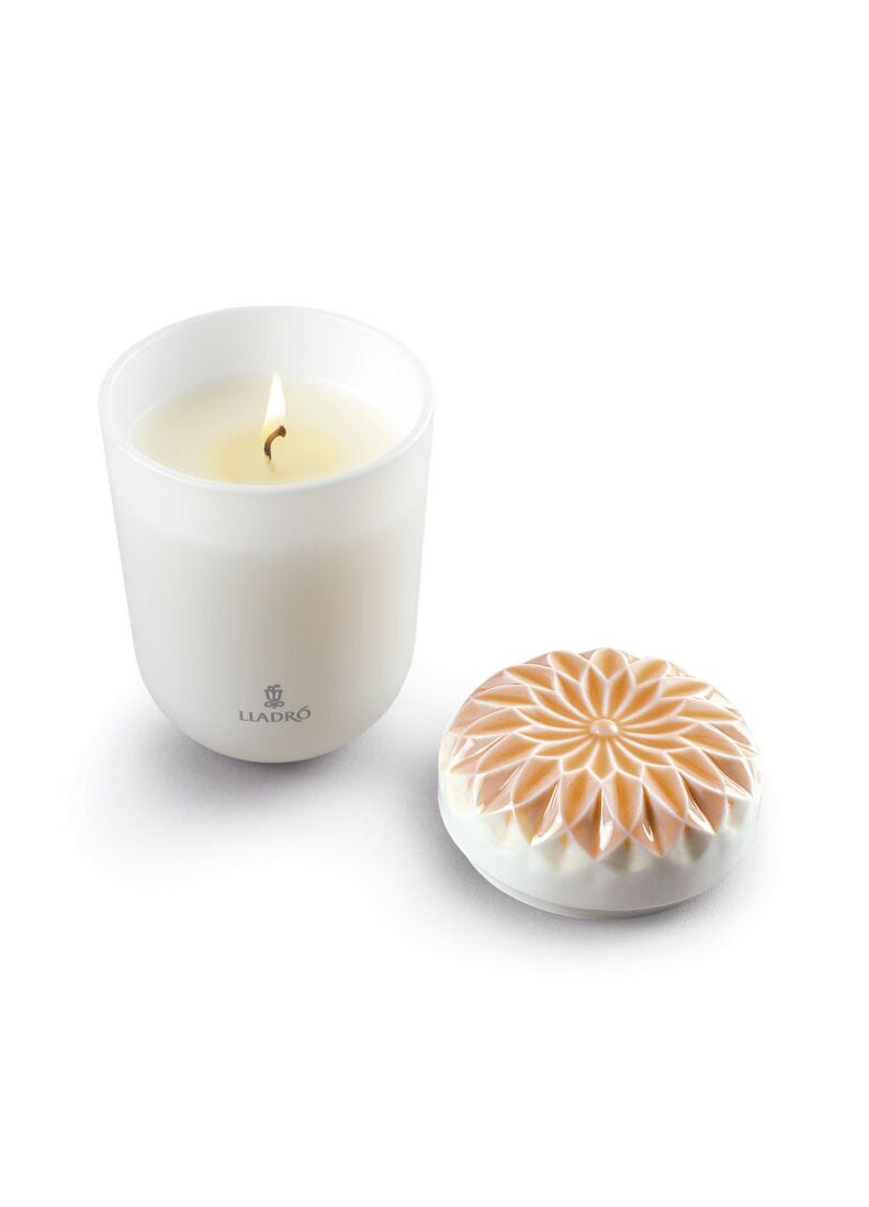 lladro Vela Echoes of Nature. Aroma Jardines de Valencia Envío internacional gratuito