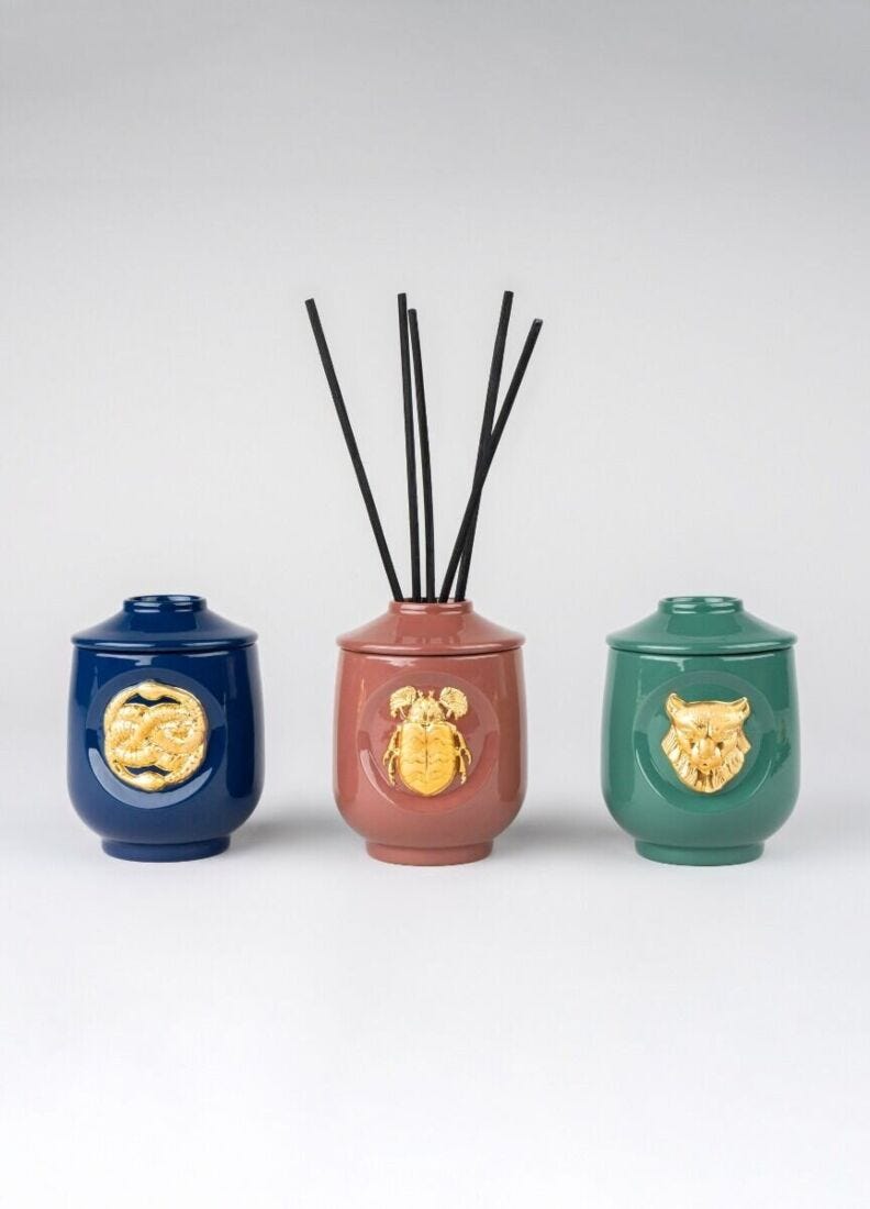 lladro Difusor perfume Escarabajo Luxurious animals. Aroma Luz de luna Precios de Black Friday