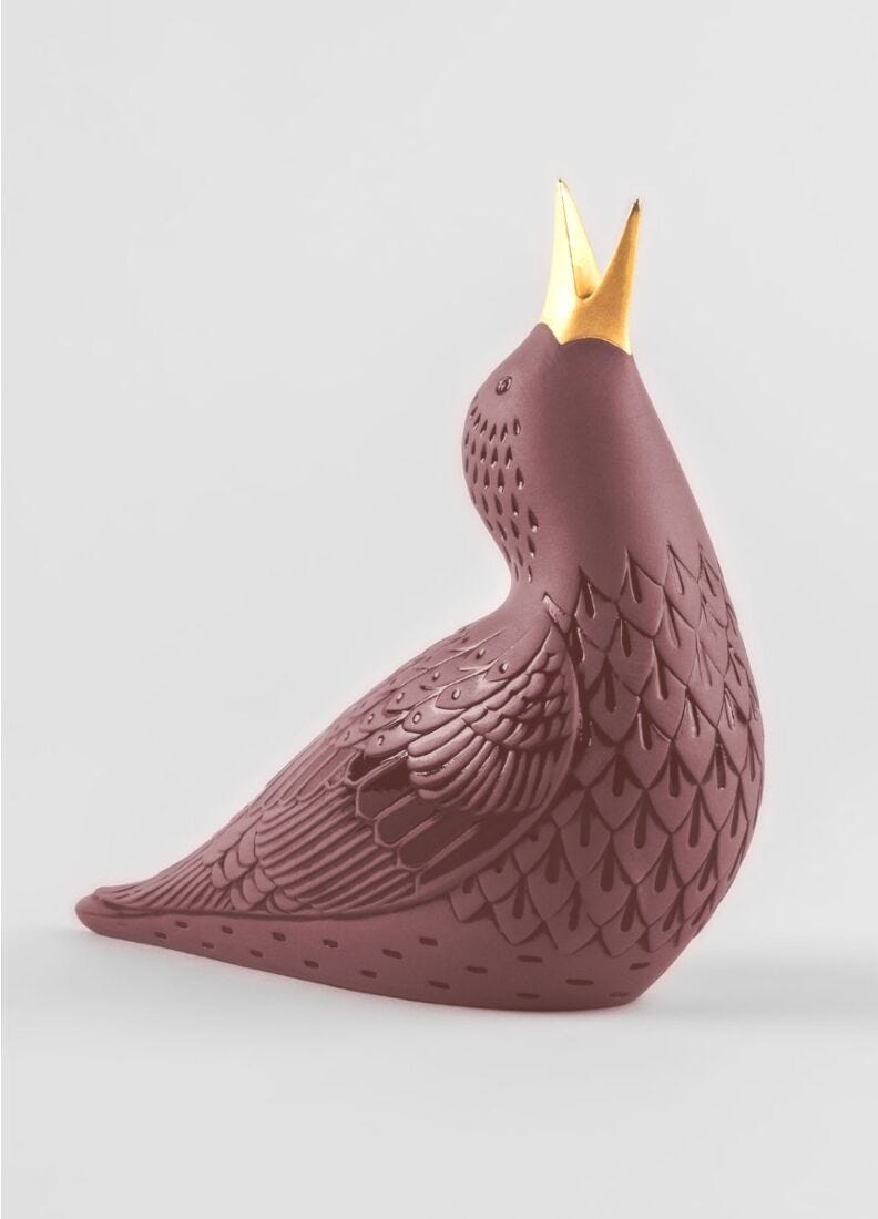 lladro Figura Estornino I. Morado Rebajas de fin de temporada