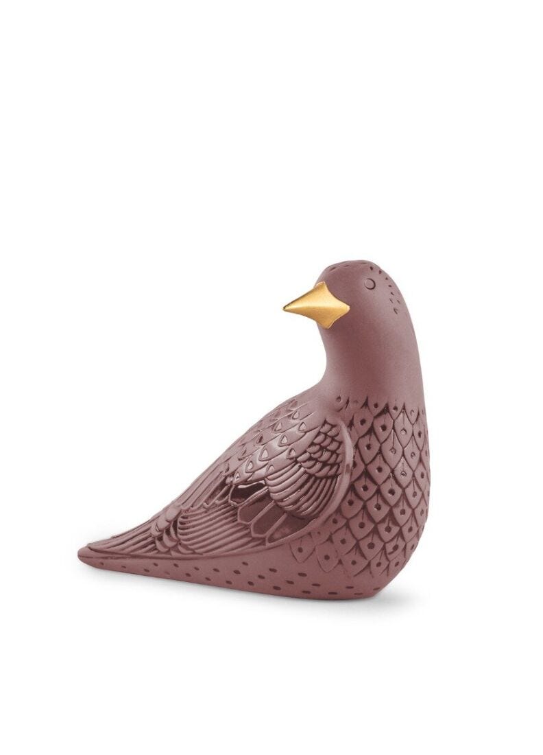 lladro Figura Estornino II. Morado