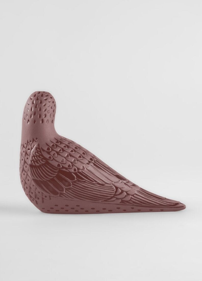 lladro Figura Estornino II. Morado Precio ultrabajo