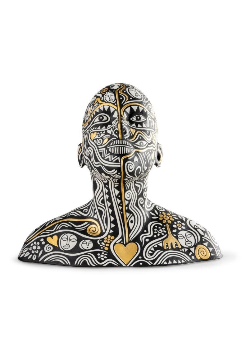 lladro Escultura The Dreamer by Laolu - busto. Serie Limitada