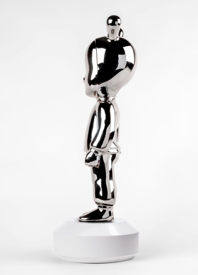 lladro Escultura The silver Guest-Big Última moda