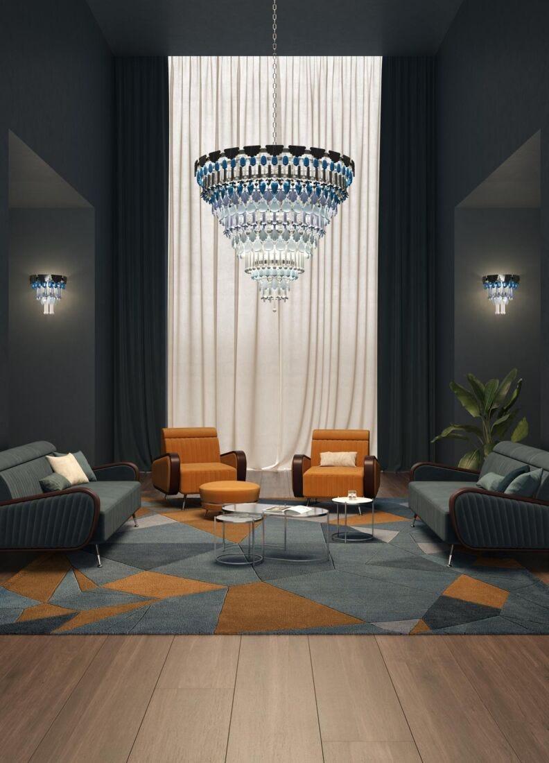 lladro Chandelier Seasons 140 cm. Invierno (CE/UK) En oferta