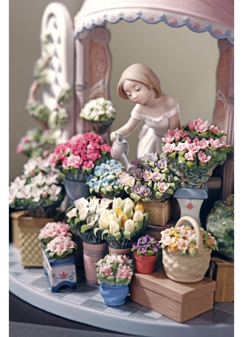 lladro Escultura mujer Florecer romántico Ofertas de temporada