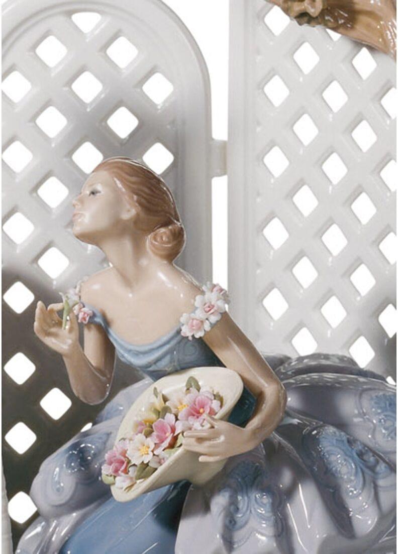 lladro Figura mujeres Jardin romántico. Serie limitada Devoluciones gratuitas