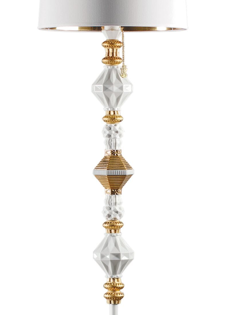 lladro Lámpara de pie II Belle de Nuit. Lustre oro (CE) Outlet online