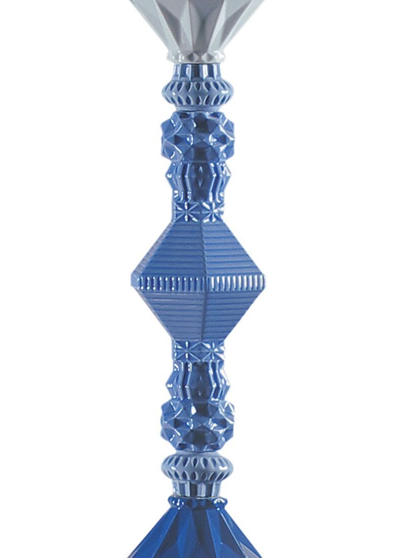 lladro Lámpara de pie II Belle de Nuit. Azul (CE) En oferta