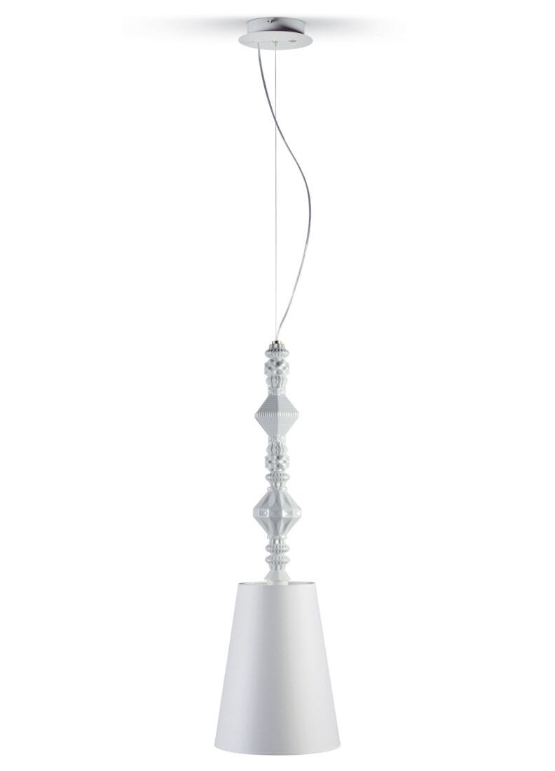 lladro Lámpara de techo II Belle de Nuit. Blanco (CE/UK/CCC) Ventas relámpago