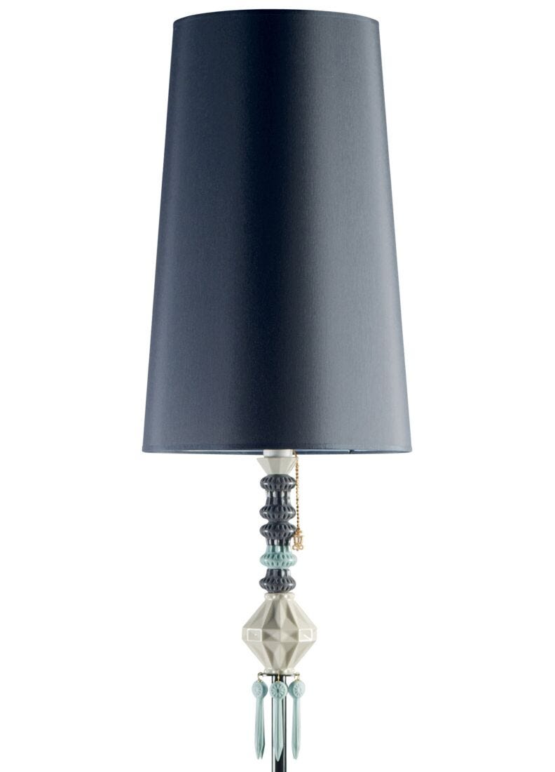 lladro Lámpara de pie I Belle de Nuit. Negro (CE)