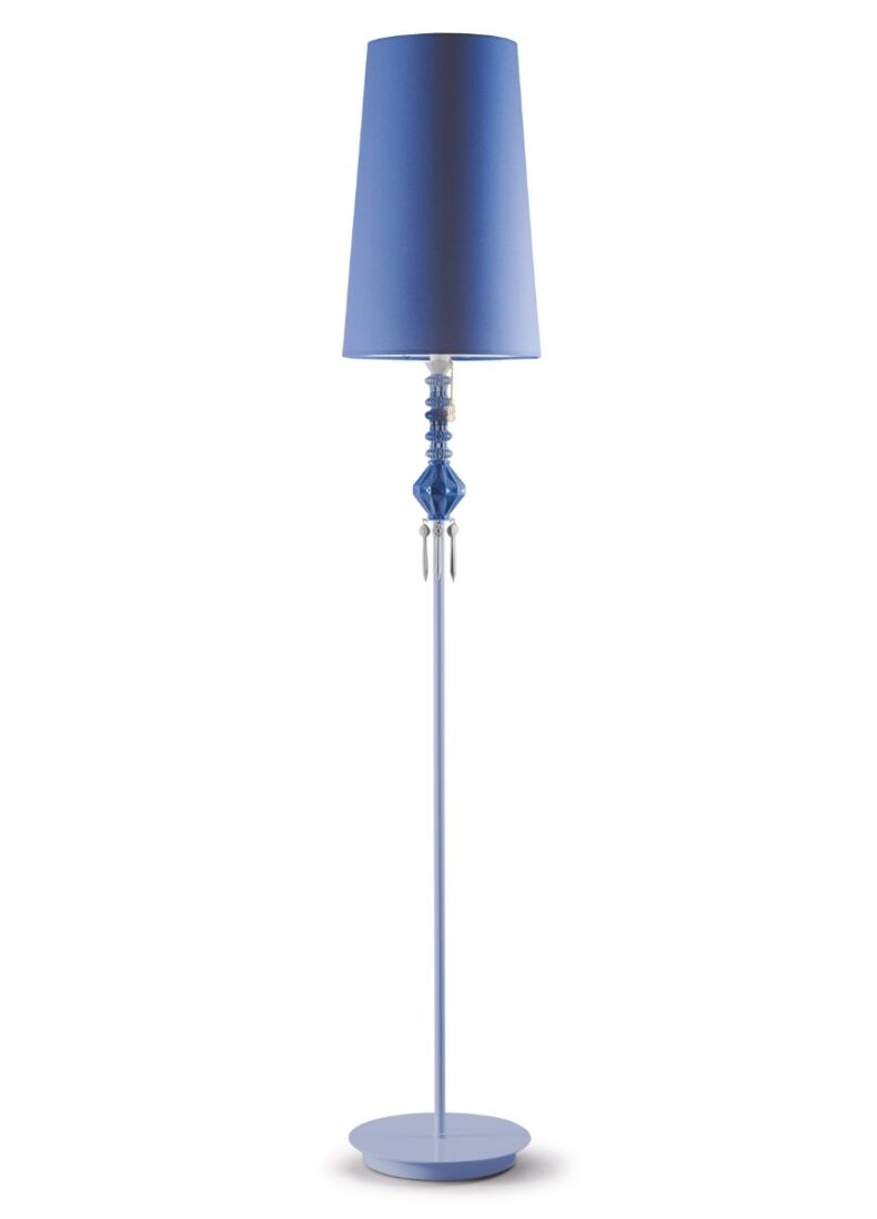 lladro Lámpara de pie I Belle de Nuit. Azul (CE)