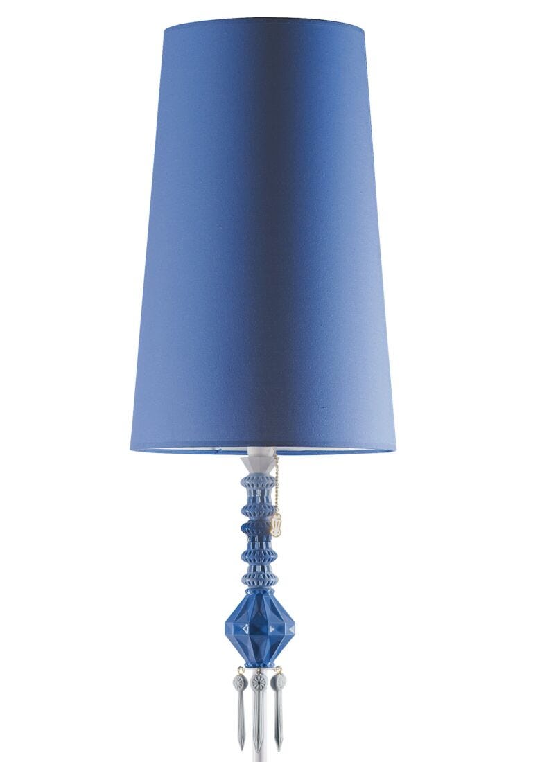 lladro Lámpara de pie I Belle de Nuit. Azul (CE) Últimos 3 días
