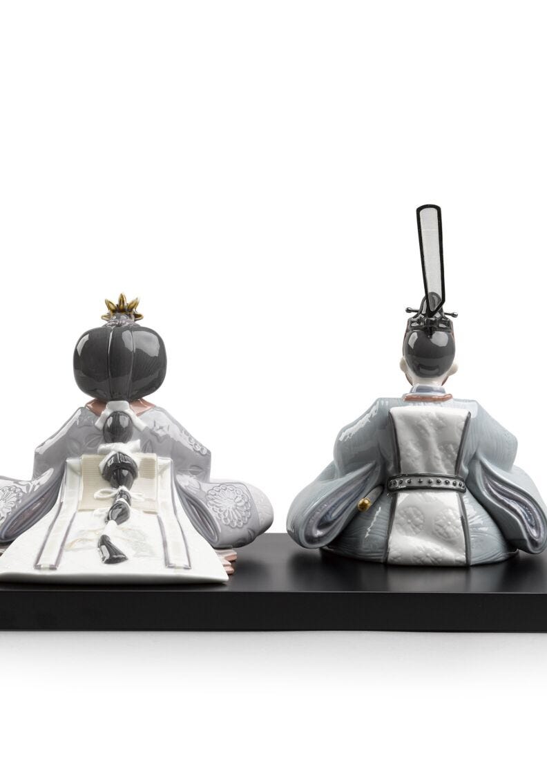 lladro Figura Hinamatsuri Dolls Promoción por tiempo limitado