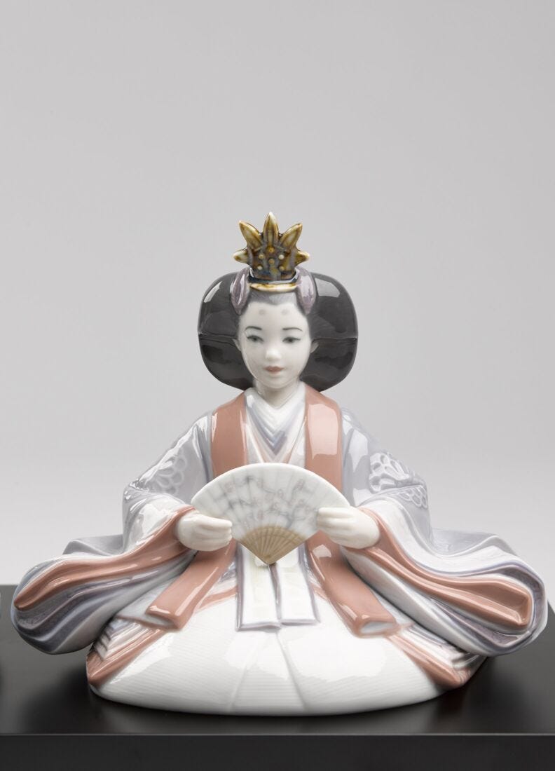 lladro Figura Hinamatsuri Dolls Promoción por tiempo limitado