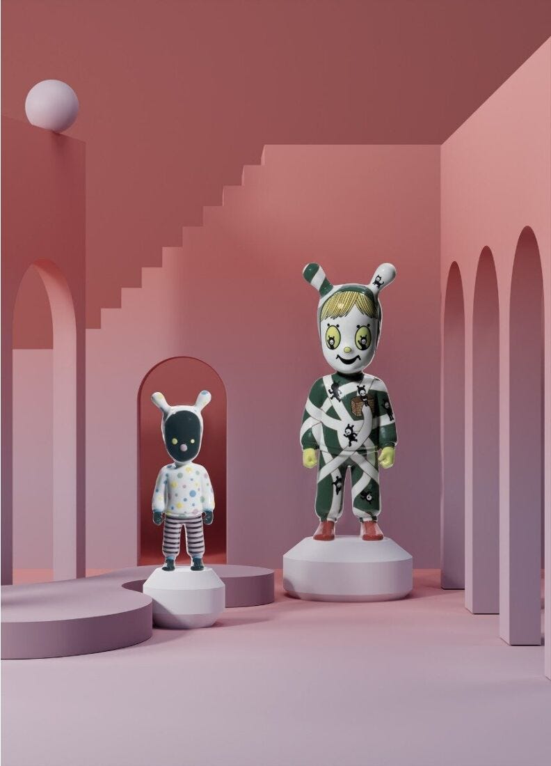 lladro Figura The Guest by Devilrobots. Grande. Serie limitada En línea