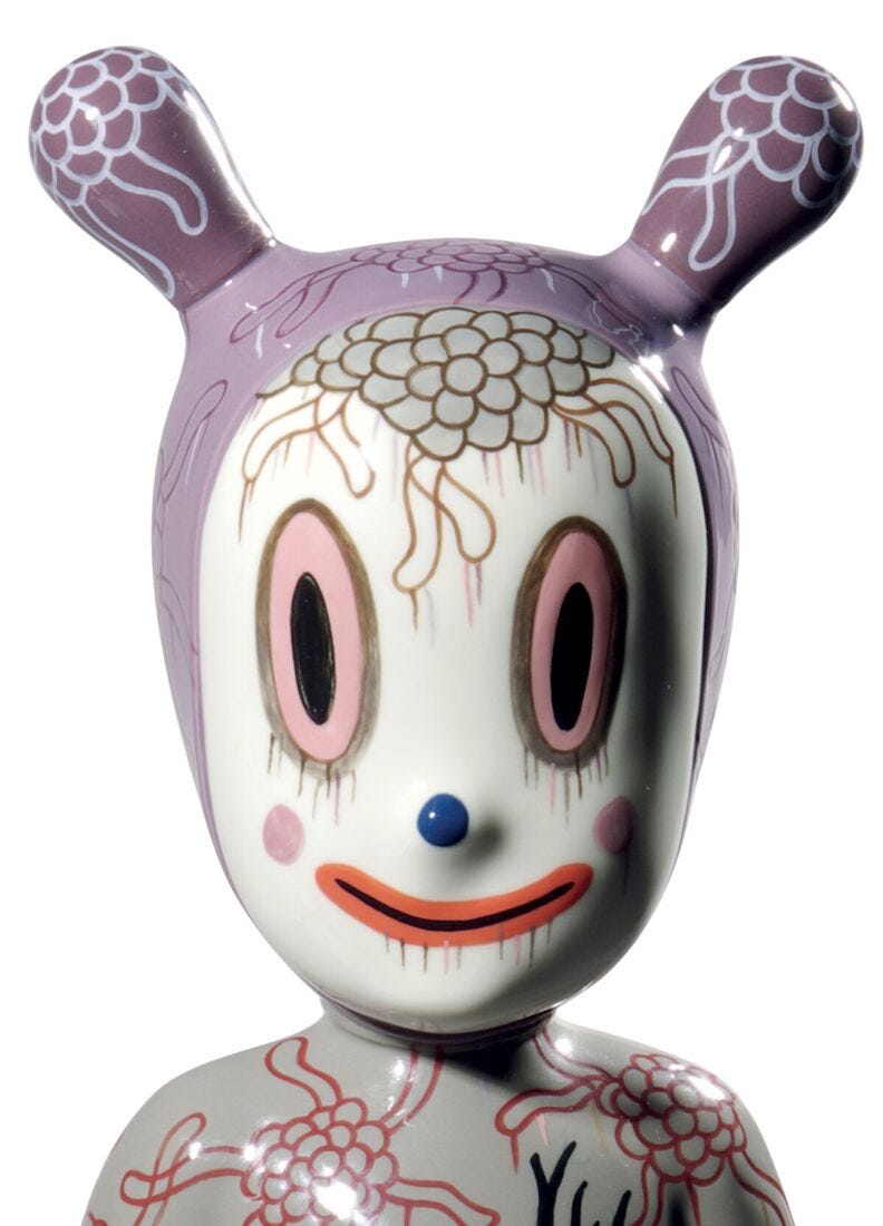lladro Figura The Guest By Gary Baseman. Grande. Serie limitada Outlet